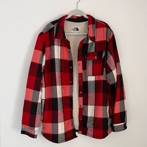 Men’s North Face Sherpa Flannel